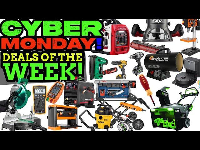 Cyber Monday Tool Deals of the Week & More! 12/2/24 #dotdotw