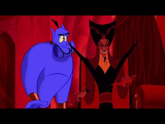 Aladdin (1992) Aladdin Enters the Castle Scene