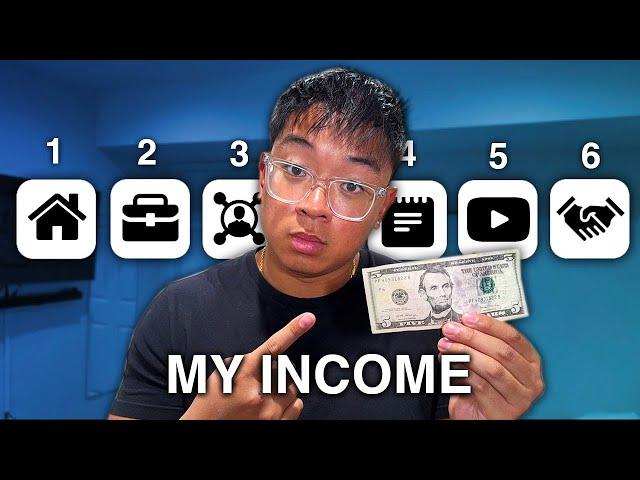 My 6 Streams of Income as a 25 Year Old Working in Cyber Security