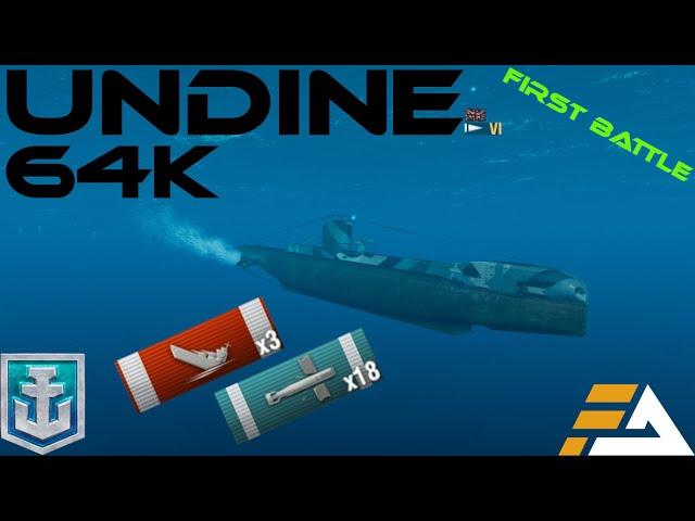 UNDINE | British Tier VI Submarine | World of Warships