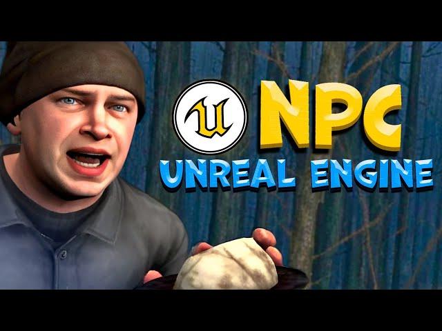 Делаем NPC в Unreal Engine 5 (Искусственный Интеллект)