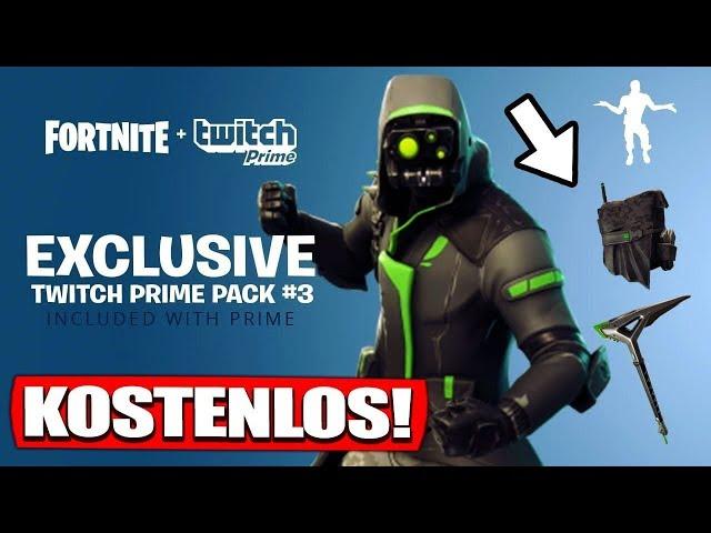 NEUES TWITCH PRIME PAKET KOSTENLOS! | GRATIS SKIN! - Fortnite Battle Royale | DerFruchtzwerg