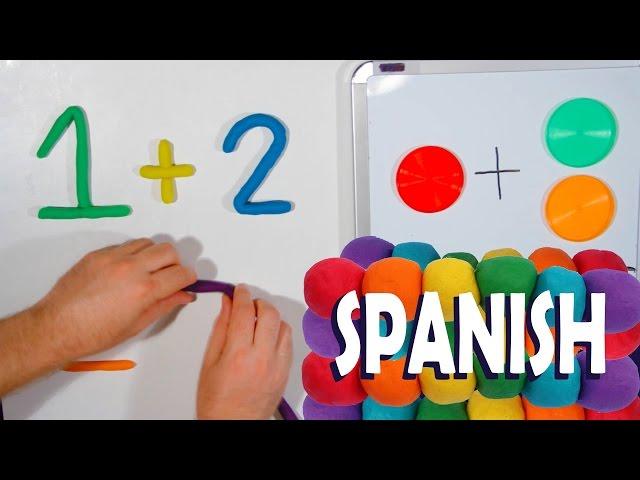 SPANISH - Basic Addition with Play Doh!