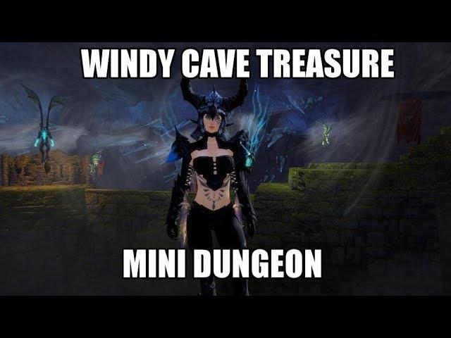 Guild Wars 2 Windy Cave Treasure Mini Dungeon Explorer Achievement