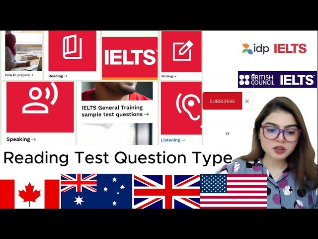 IELTS General Training Full Test Pattern || Question Type | Skilled Work Visa Test