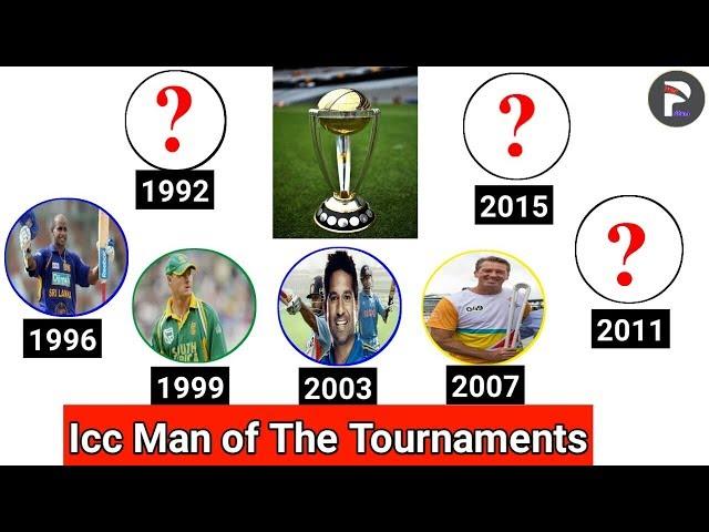 Icc Man of the Tournament (1992 2015) || icc_cwc_19 || Pritom 360