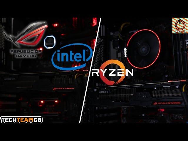 AMD Ryzen 1700 or Intel i7 7700K for a GTX 1080ti STRIX?