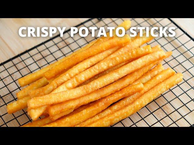 Cemilan terbaik! CRISPY POTATO STICKS!