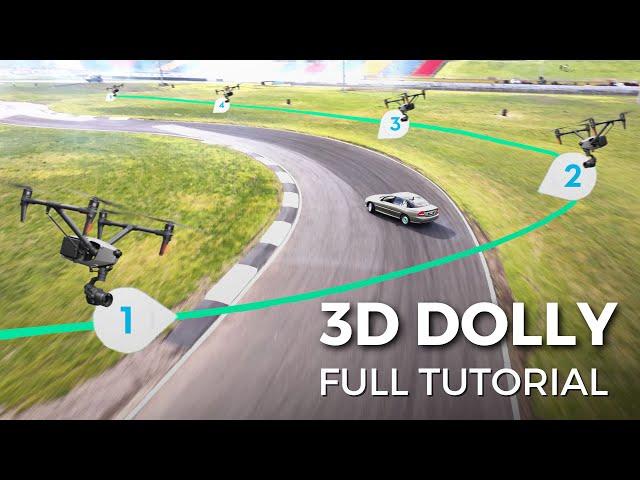 DJI Inspire 3 - 3D Dolly & Waypoint Pro FULL TUTORIAL