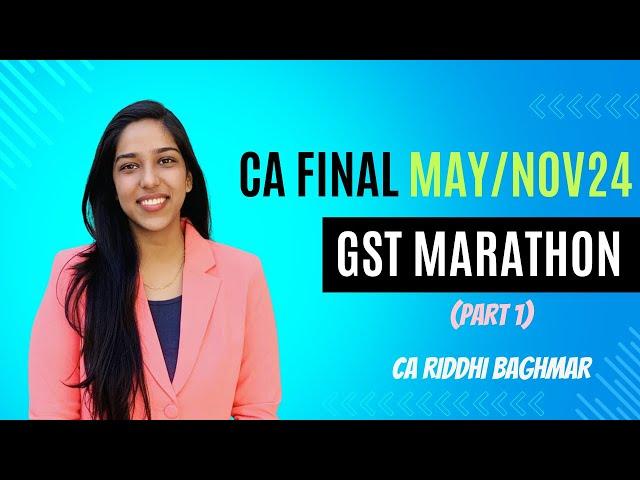 CA/CMA FINAL IDT - Full Syllabus Marathon - Part 1