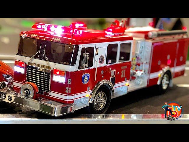 RC FIRE TRUCK SAN FRANCISCO Fire DEPARTMENT!! MODEL HOBBY Praha