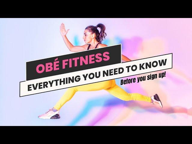 A Review of Obe Fitness/The best things about it!/ BONUS-How to use the app!