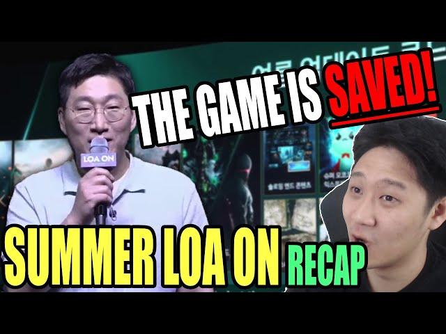 LOST ARK IS SAVED! - Summer 2024 LOA On Reaction & Summary