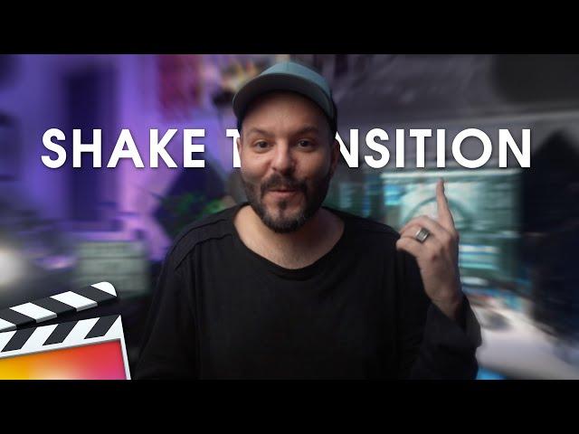 Easy Screen SHAKE Transition (Final Cut Pro X Tutorial)