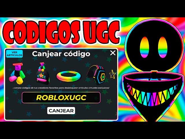 TODOS LOS CODIGOS ACTIVOS PARA UGC LIMITED EN DICIEMBRE DE 2024 ROBLOX!!