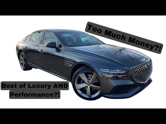 2024 Genesis G80 3.5TT Sport Prestige AWD POV Test Drive & Review