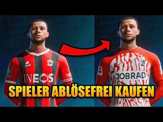 EA FC 24: Wie man Spieler ablösefrei holt  (Karrieremodus Tipps & Tricks)