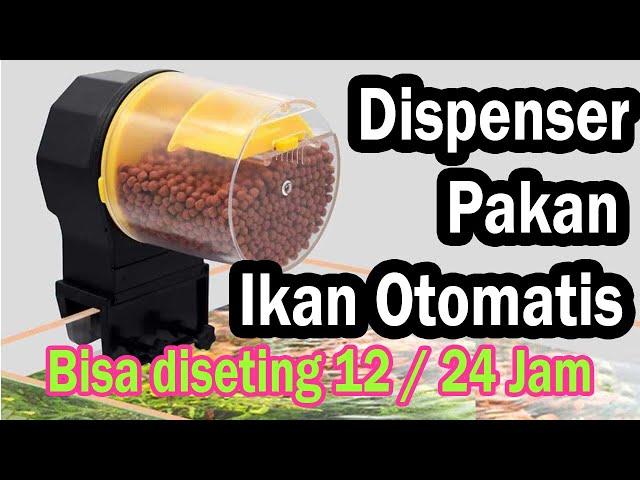 dispenser pakan ikan otomatis Aquarium Automatic Food Timer GA-300D Alat Makanan Ikan