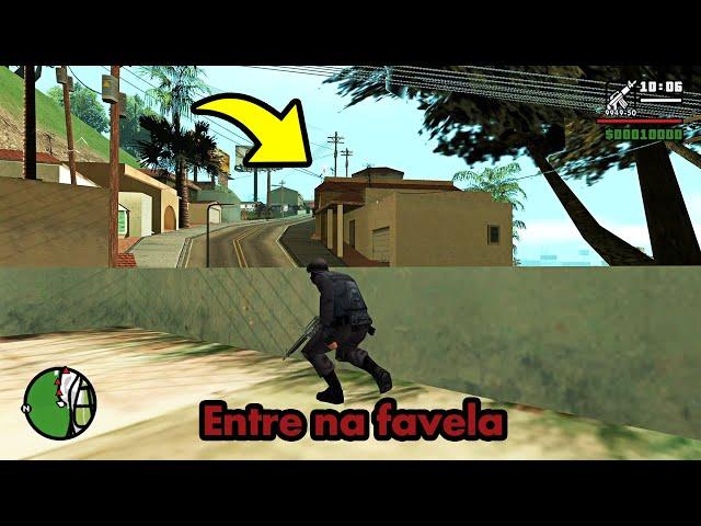 INVADINDO A FAVELA NO GTA SAN ANDREAS