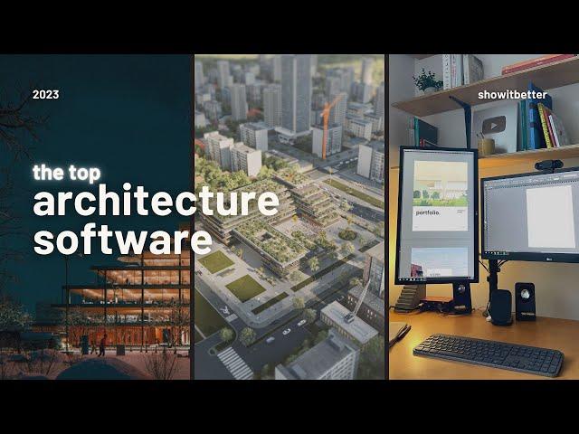 Software for architects in 2023 (explained in 3 levels)