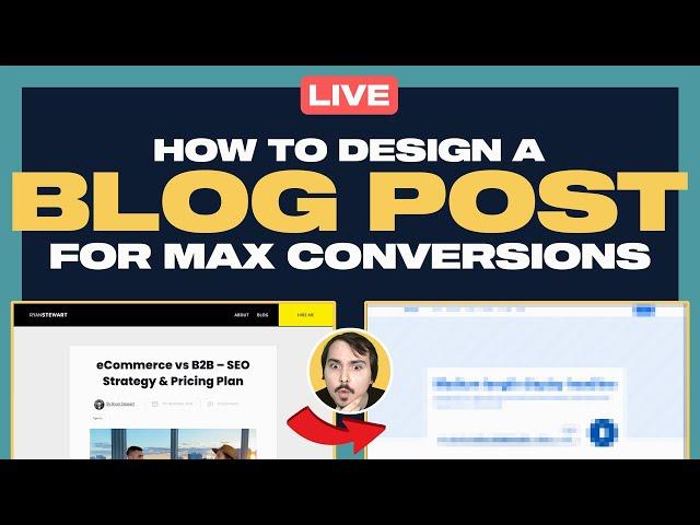 How to Design a Blog Post Layout for Maximum Conversions