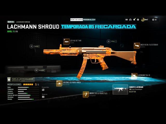 *NUEVO ARMA* la LACHMANN SHROUD es BRUTAL!​ | ​la MEJOR CLASE de la LACHMANN SHROUD en WARZONE 2!​​