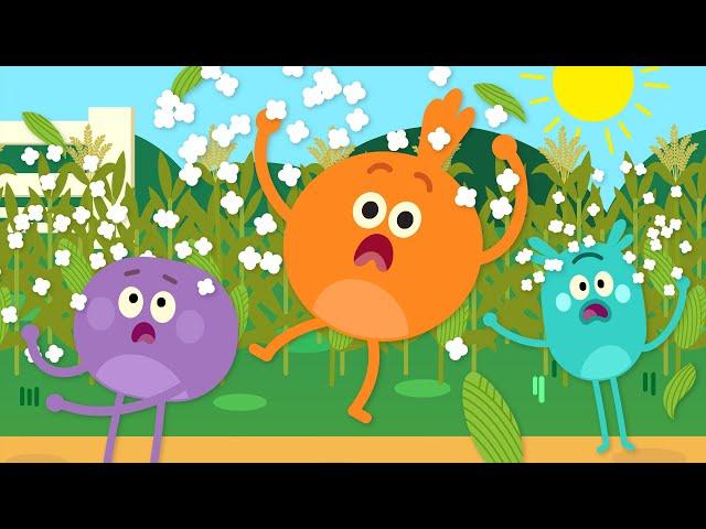 Groovy Movie Popcorn | Cartoons For Kids | The Bumble Nums