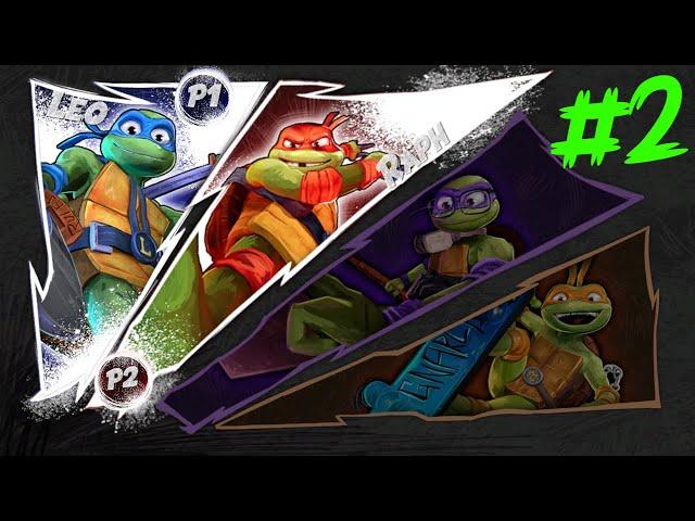 Teenage Mutant Ninja Turtles: Mutants Unleashed 2-Player Local Co-Op PS5 Gameplay Part 2