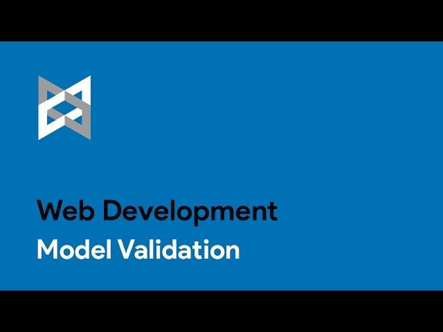 7 - Backbone.js : Model Validation - Web Development