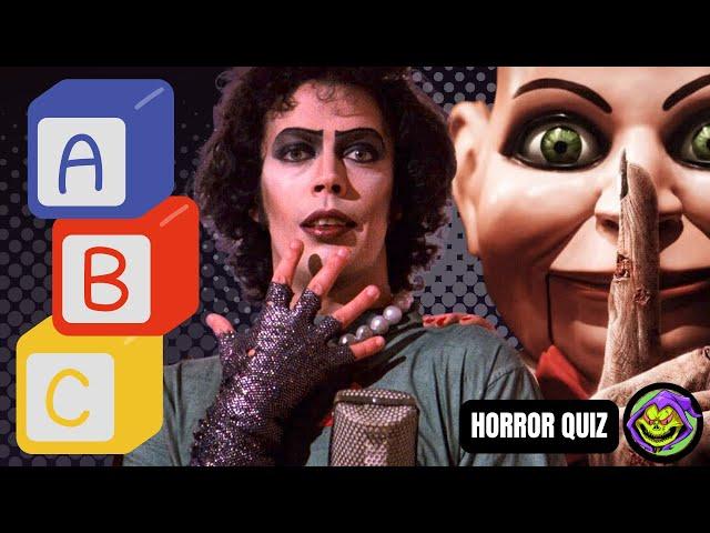 Do you know your ABCs of horror? Take this quiz and find out!