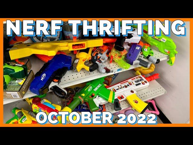 Nerf Goodwill Thrift Roundup - October / November 2022