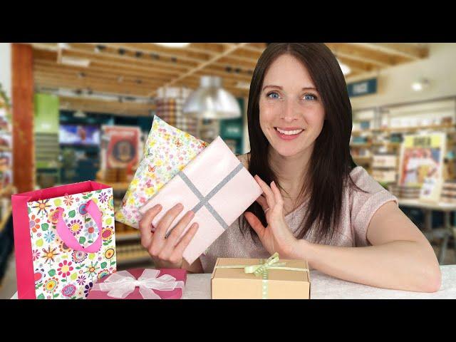 Gift Wrapping ASMR  Shop Assistant Roleplay