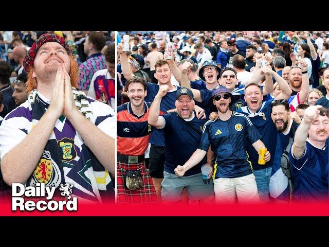 Tartan Army party as Stuttgart fanzone fills up ahead of Hungary game