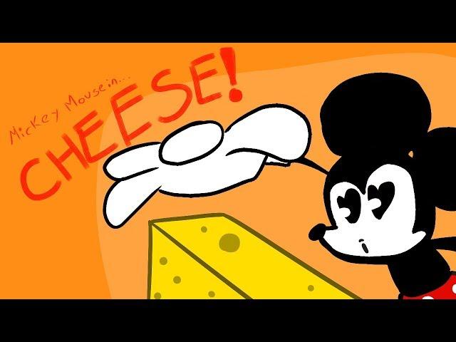 Mickey Mouse in CHEESE!!