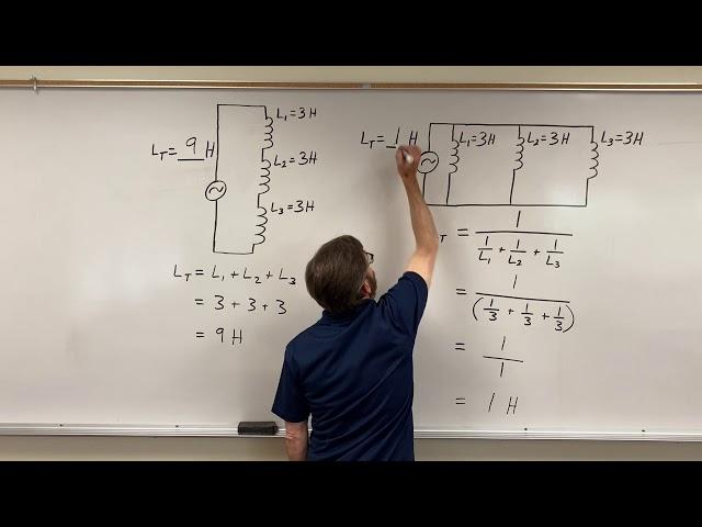 Adding Inductors in Series and Parallel