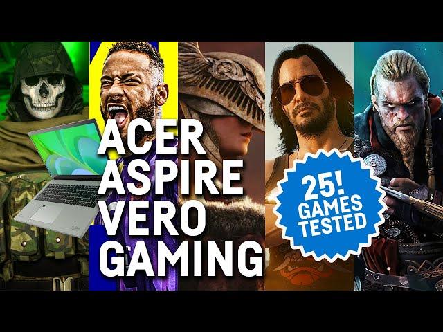 Gaming on the Acer Aspire Vero