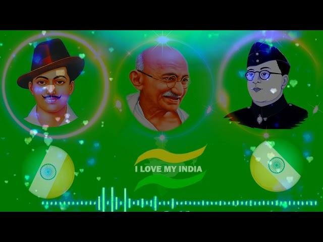 15 August happy Independence day green screen video HD