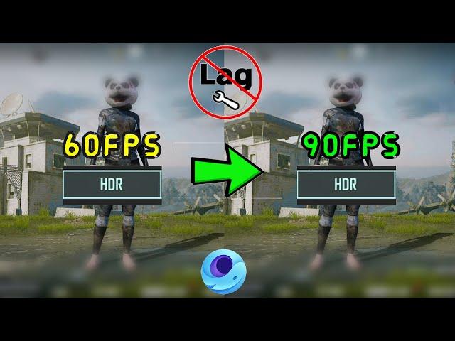 How To Get HDR+90FPS In PUBG MOBILE Gameloop - NO LAG