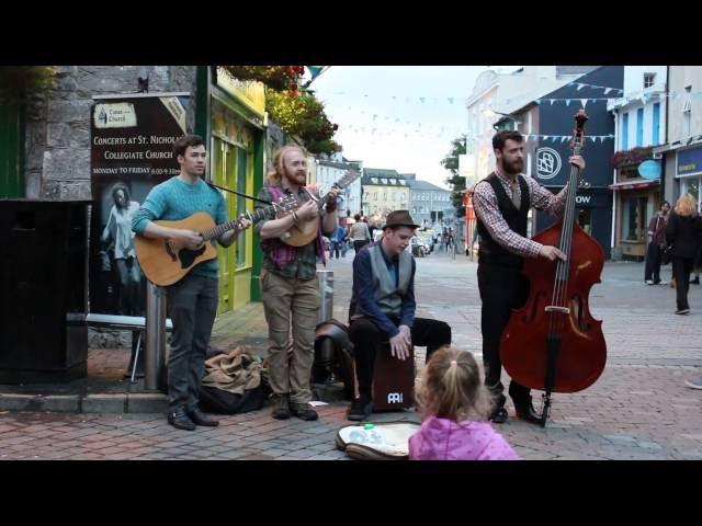 Galway Street Music. Ireland. - Уличная музыка. Голуэй. Ирландия.