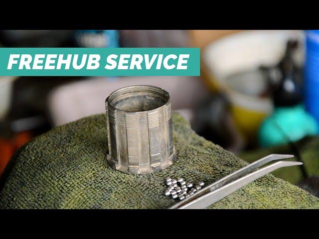 How To Service / Repair An Old Bicycle Freehub