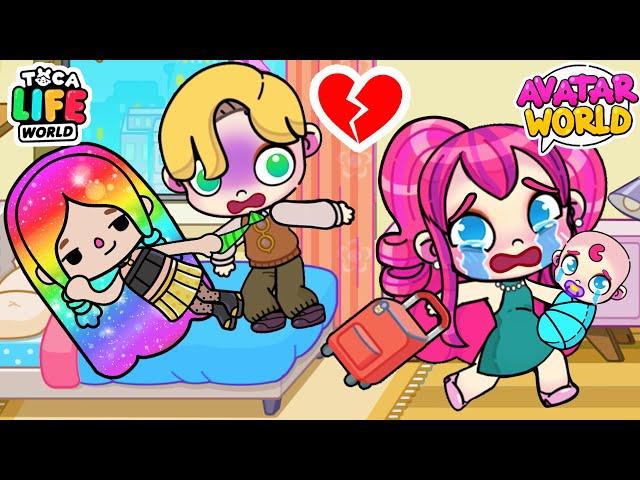 My Avatar World Dad Cheated On My Mom With Toca Boca Girl | Sad story | Toca Life World