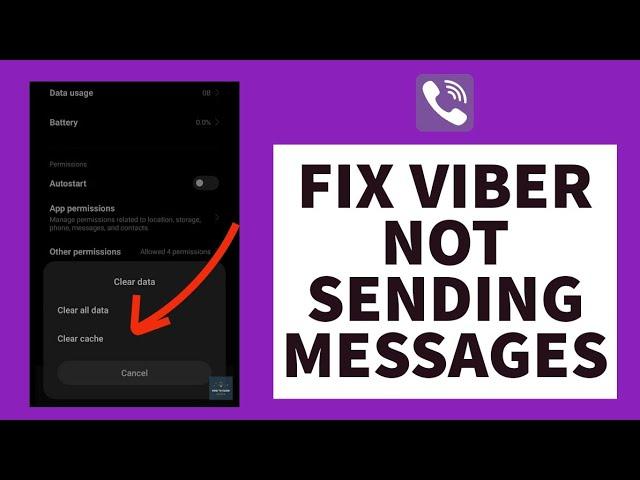 How To Fix Viber Not Sending Messages (2023) | Viber Message Not Send Problem (Solution)