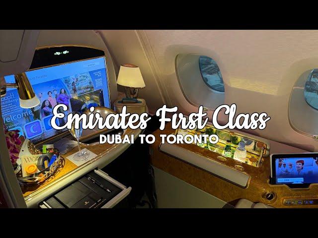 Emirates First Class A380 | Dubai to Toronto | 2024 | The Ultimate Luxury