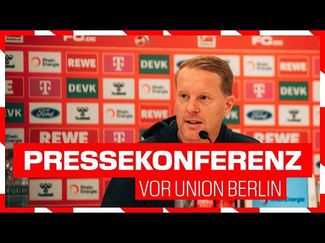 LIVE: Pressekonferenz vor Union Berlin | 1. FC Köln