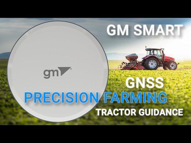 GNSS receiver GM SMART for Agricultural Guidance. Smooth guidance and RTK