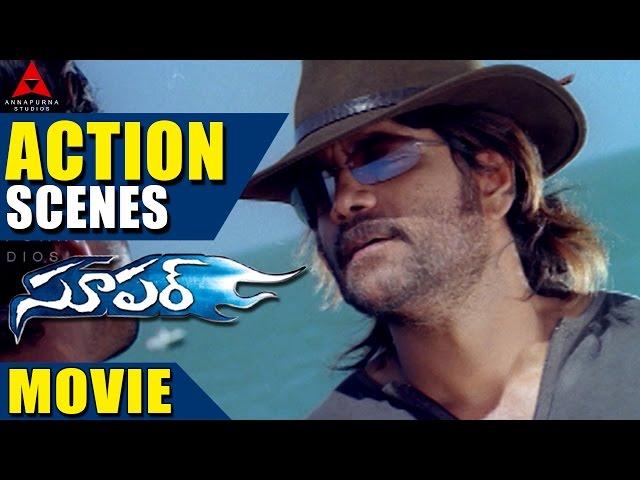 Super Movie Action Scene Part - 2 - Nagarjuna, Ayesha Takia,  Anushka Shetty