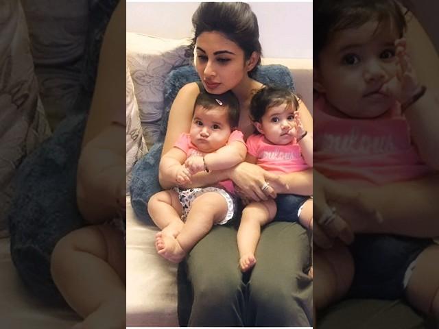 India TV Serial Actress MOUNI ROY's Twin Babies #shorts #mouniroy #viral