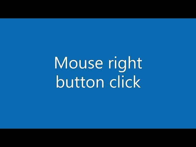 JavaScript mouse right button click