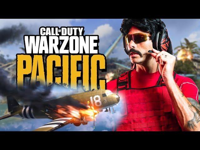 First Exclusive CALDERA GAMEPLAY with DrDisrespect [NEW WARZONE PACIFIC MAP]