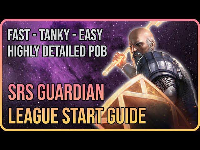 One of the FASTEST and SAFEST League Start Builds - Summon Raging Spirit Guardian Guide 3.23